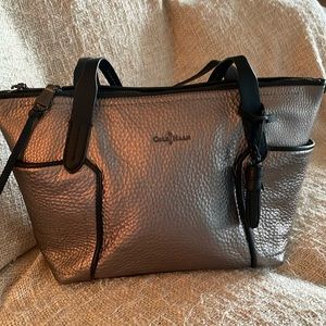 Cole Haan Parker Bronze Pebble Leather Tote
